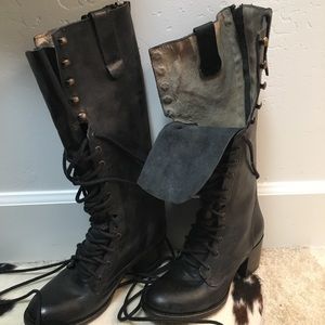 Freebies by Steve Madden leather boots.